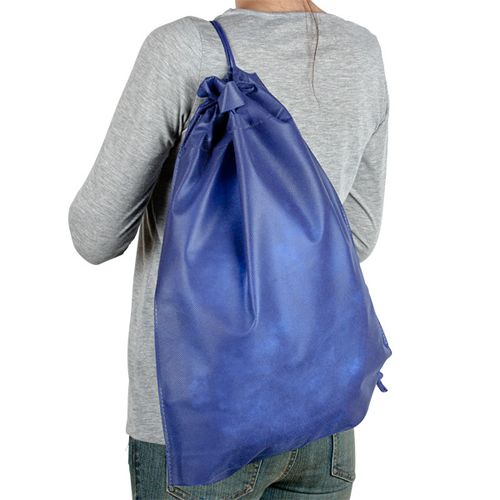 不織布ショルダーバッグ(黒)の商品画像2枚目