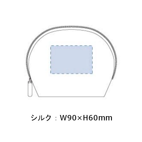 ベーシックシェルポーチ：ミルキーベージュの商品画像3枚目