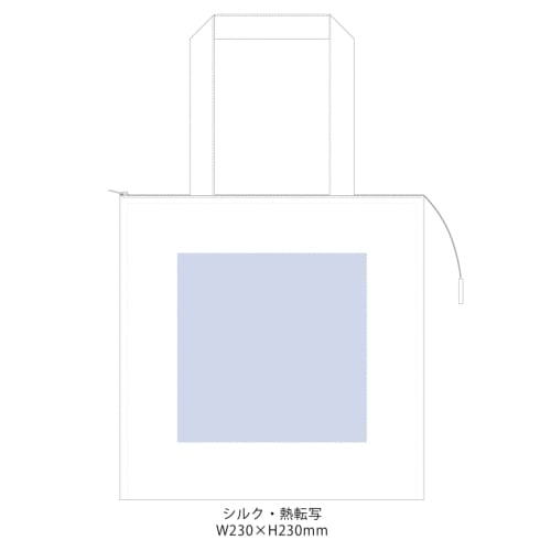 キャンバススクエア保冷トート(M)：ナイトブラックの商品画像3枚目