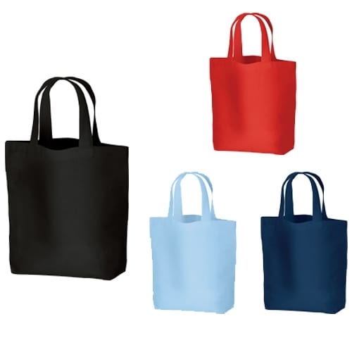 コットンバッグ(S)：レッドの商品画像5枚目