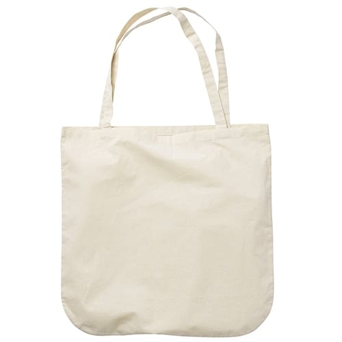 【アウトレット】厚手コットンラウンドボトムバッグ(L)：ワインレッドの商品画像5枚目