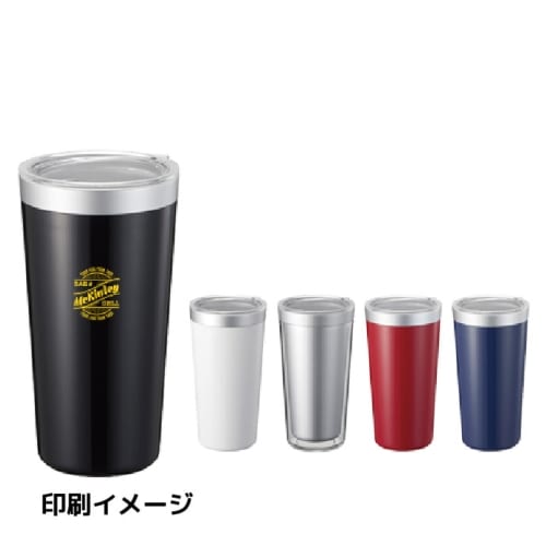 【アウトレット】ウォールカラーステンレスタンブラー：レッドの商品画像2枚目