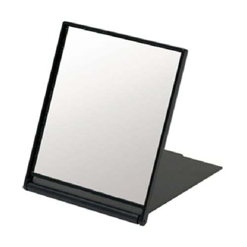 マットスクエアミラー(M)：マットブラックの商品画像5枚目