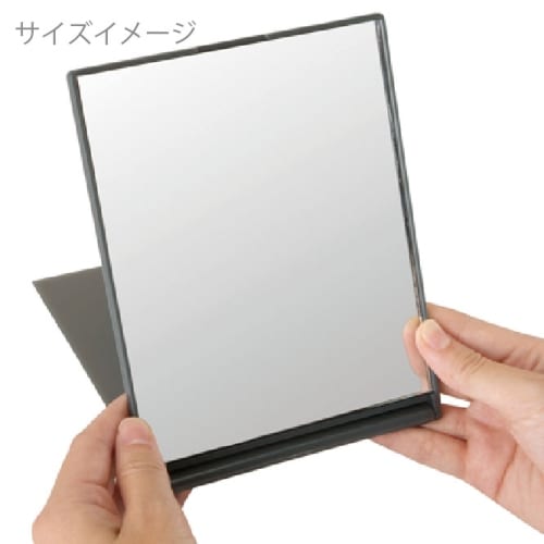 フロストスクエアミラー(L)：フロストブラックの商品画像6枚目