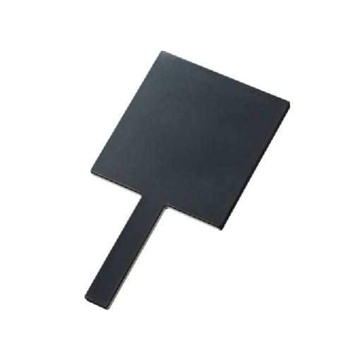 スクエアハンドミラー：ブラックの商品画像2枚目