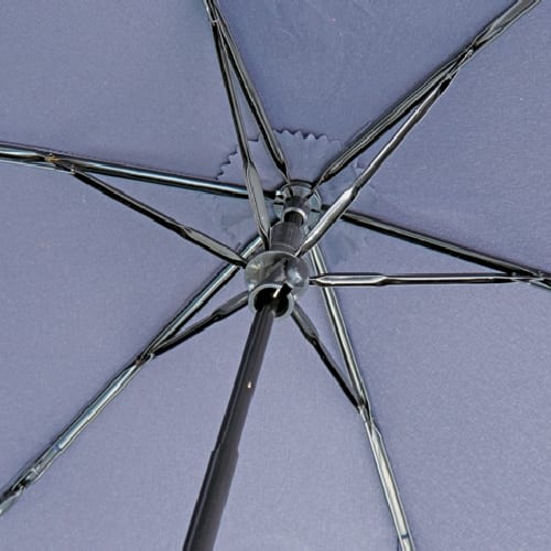 スタンダードUV折りたたみ傘：ブラックの商品画像2枚目