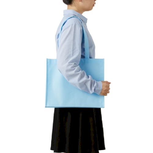 【アウトレット】不織布A4ワイドスクエアトート：ビビッドピンクの商品画像5枚目