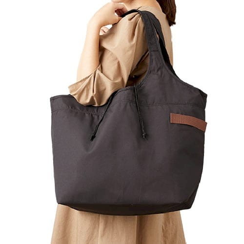 【アウトレット】クルリト　クーラービッグマルシェバッグ：カーキの商品画像2枚目