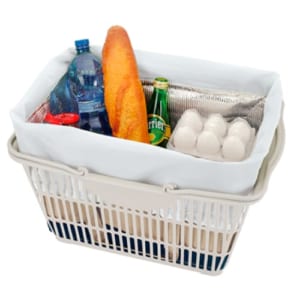 保冷レジカゴトート：クリームベージュ×ダークネイビー｜A14-TR-0480-028