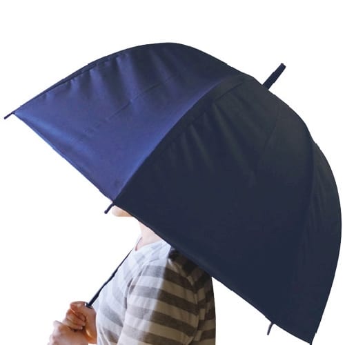 ドームアンブレラ(ネイビー)　◆【名入れビニール傘】の商品画像2枚目