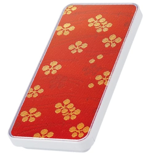 西陣織マルチケース1個（紅赤）◆の商品画像2枚目