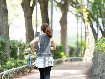 ランニングをしている人の画像