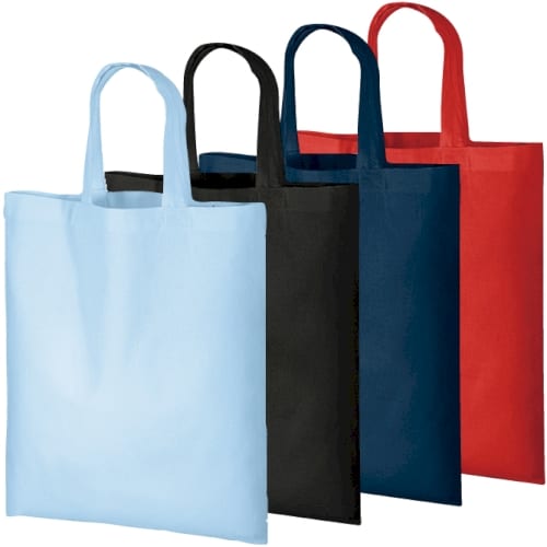 A4コットンバッグ：ネイビーの商品画像4枚目