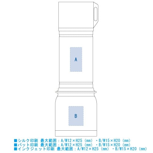 【アウトレット】COBハンディライト：マットシルバーの商品画像3枚目