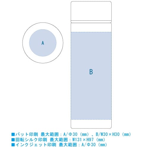 【アウトレット】木目調サーモステンレスボトル　130ml：ブラックの商品画像3枚目
