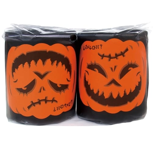 ハッピーハロウィントイレット2ロールダブル 27 5m A12 きっと見つかる ノベルティ屋