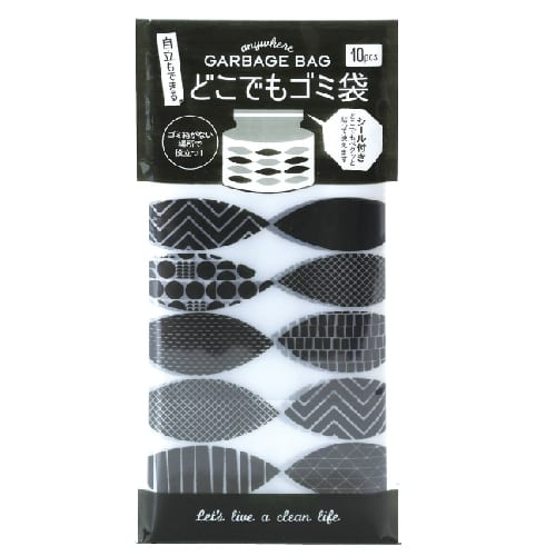 自立もできるどこでもゴミ袋（10P）の商品画像2枚目