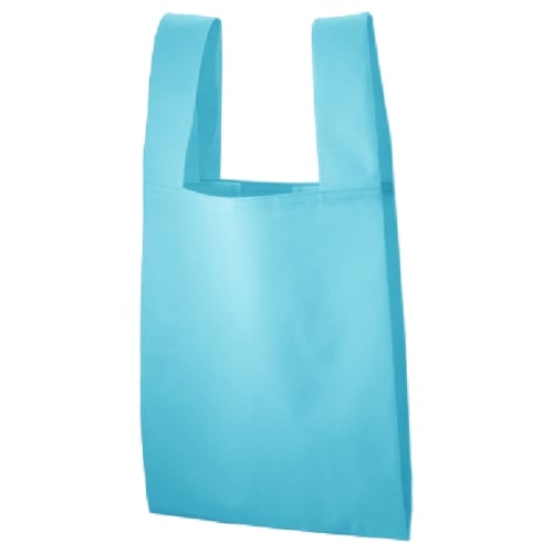 【アウトレット】不織布レジバッグ：フロスティブルーの商品画像4枚目