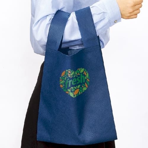 【アウトレット】不織布レジバッグ(ランチサイズ)：ナチュラルホワイトの商品画像2枚目