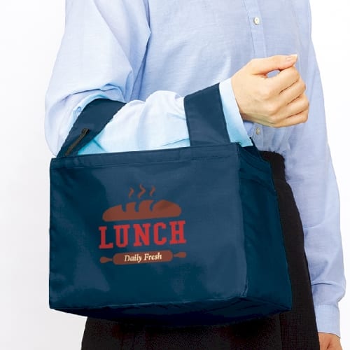 【アウトレット】ポリBENTOバッグ：グレーの商品画像2枚目