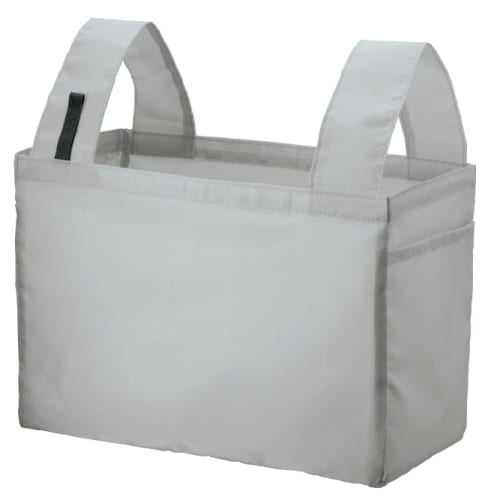 【アウトレット】ポリBENTOバッグ：グレーの商品画像4枚目