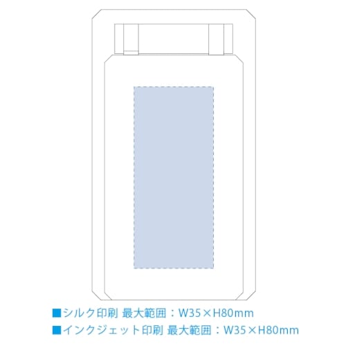 【アウトレット】LEDポータブルデスクライト　ワイド：ブラックの商品画像3枚目