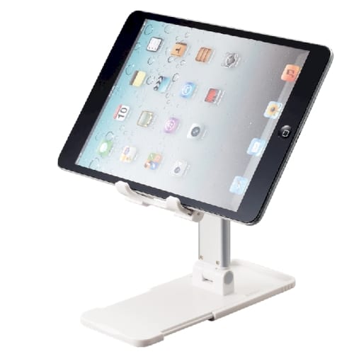 折りたたみマルチスマホスタンド：ホワイトの商品画像2枚目