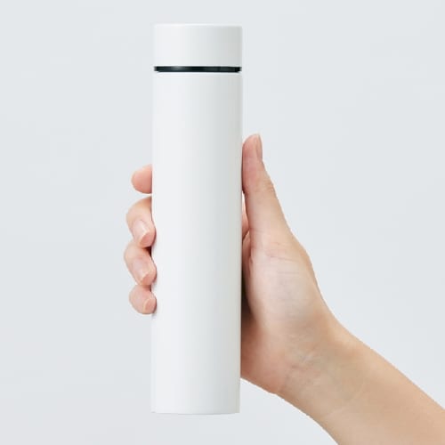 【アウトレット】ポケットサーモボトルロング　200ml：シルバーの商品画像2枚目