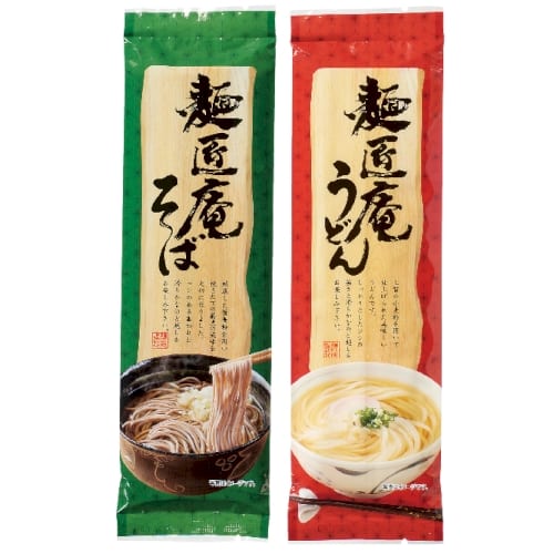 麺匠庵　うどん&そばセットの商品画像3枚目