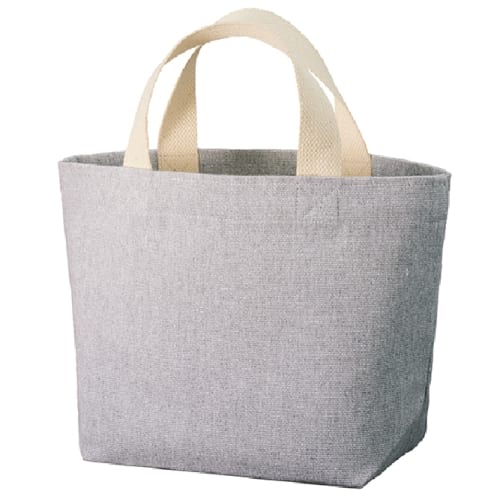 【アウトレット】シャンブリックキャンバストート(S)：グレーの商品画像2枚目