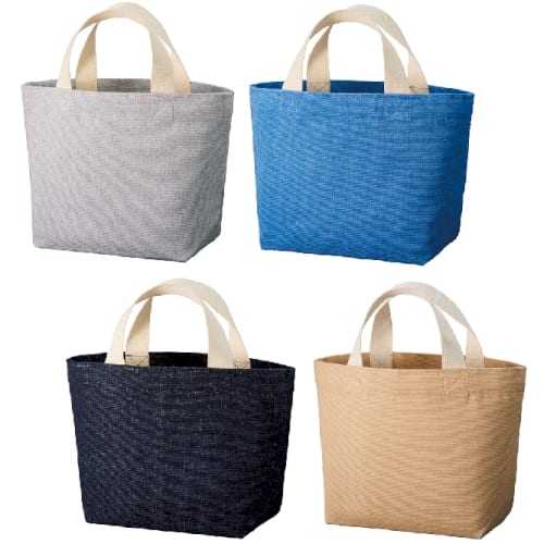 【アウトレット】シャンブリックキャンバストート(S)：グレーの商品画像4枚目