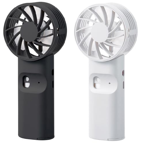 【アウトレット】ミストハンディファン：ブラックの商品画像4枚目