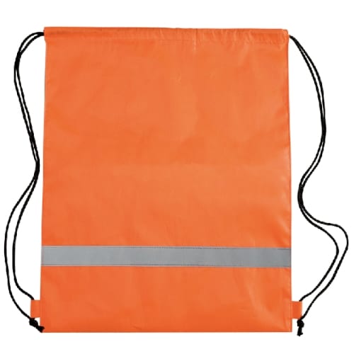 反射材付ナップサック：ES043の商品画像4枚目