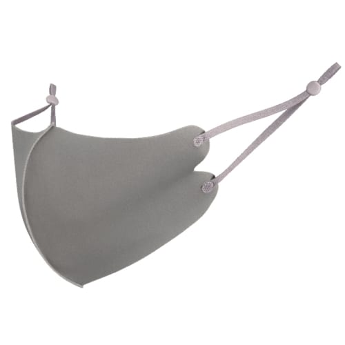 プレミア・リッチ3Dマスク(グレー)の商品画像2枚目