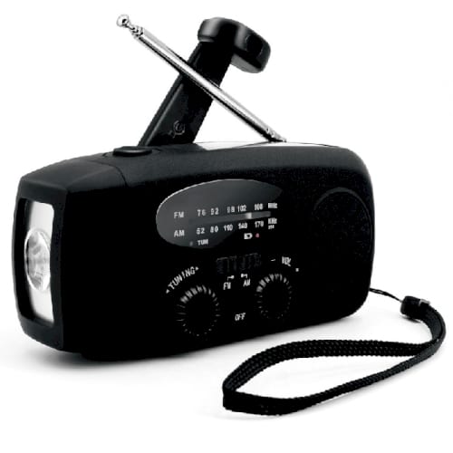 ダイナモソーラーラジオライト(ブラック)【名入れ短納期可能】の商品画像4枚目