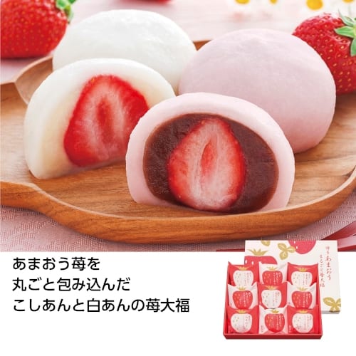 京都養老軒博多あまおうまるごと苺大福 A01 きっと見つかる ノベルティ屋