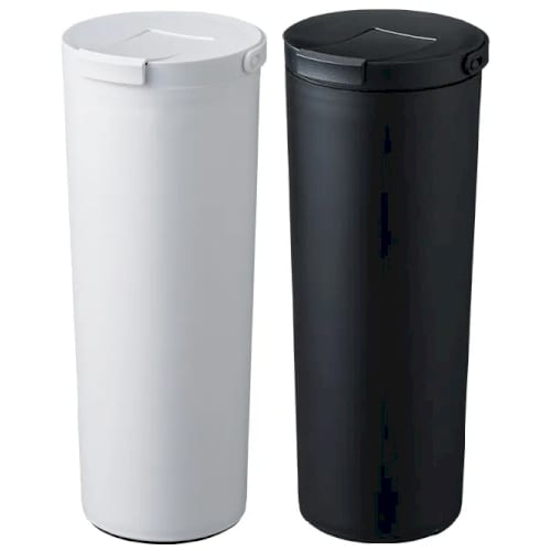 【アウトレット】フラットトップサーモハンドルタンブラー：ホワイトの商品画像4枚目