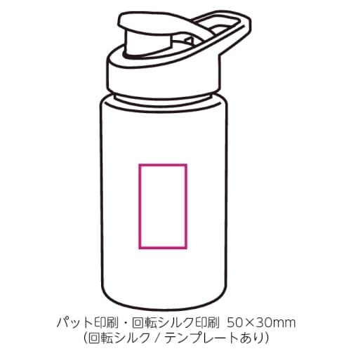 【アウトレット】クリアボトル　450ml：BA386の商品画像3枚目