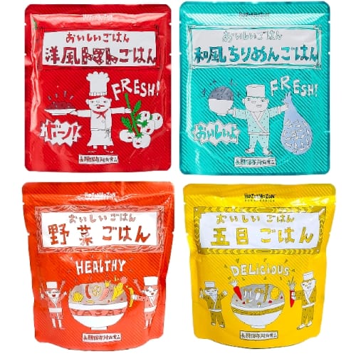 HOZONHOZON6食セット（国産品）【防災・備蓄・非常食】の商品画像2枚目