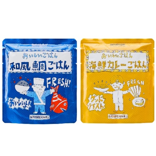 HOZONHOZON6食セット（国産品）【防災・備蓄・非常食】の商品画像3枚目