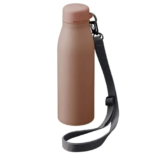 【アウトレット】MOTTERU　ショルダーサーモステンレスボトル：スモークピンクの商品画像5枚目