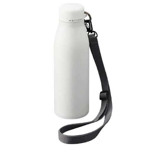 【アウトレット】MOTTERU　ショルダーサーモステンレスボトル：ホワイトの商品画像5枚目