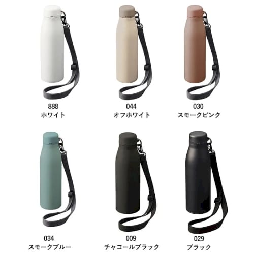 【アウトレット】MOTTERU　ショルダーサーモステンレスボトル：ホワイトの商品画像6枚目