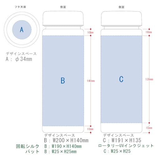 スリムクリアボトル：イエローの商品画像3枚目