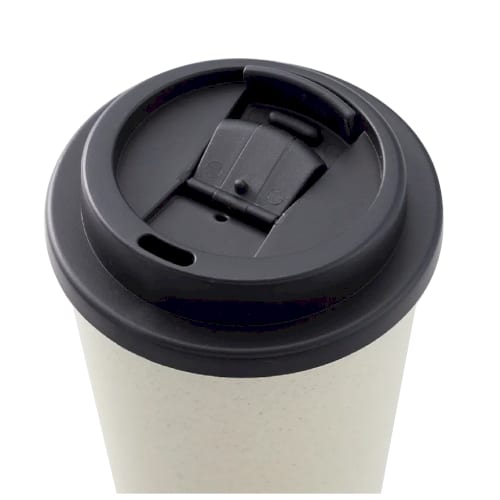 ダブルウォールタンブラー480ml　(バンブーファイバー配合)：ブラックの商品画像2枚目