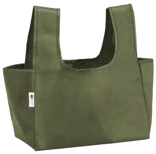 リフェロ・再生PETマチ広エコバッグ(カーキ)の商品画像4枚目