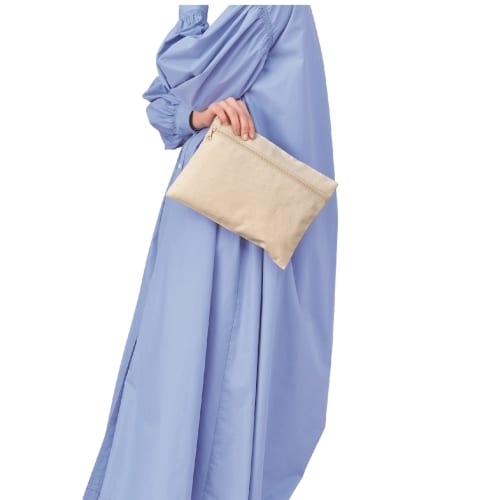 スフィア・リサイクルコットンフラットポーチの商品画像2枚目