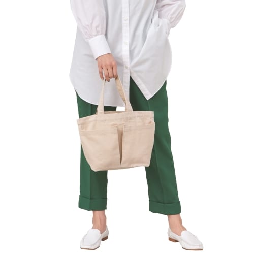 スフィア・リサイクルコットン2ポケットトートの商品画像2枚目