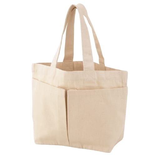 スフィア・リサイクルコットン2ポケットトートの商品画像5枚目