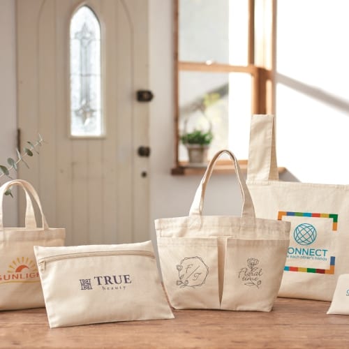 スフィア・リサイクルコットン2ポケットトートの商品画像6枚目